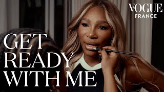 Serena Williams gets ready for Olivier Rousteing's Balmain show in Paris | Vogue France