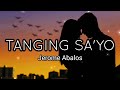 JEROME ABALOS TANGING SA YO LYRICS