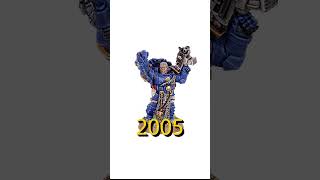 Evolution of Space Marines over the years (1986-2024)  #warhammer40k #spacemarines