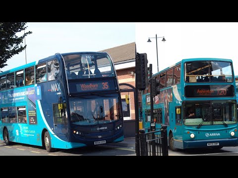 Full Route: Arriva North East service 35 | Morpeth to Woodhorn | 7530/NK64EER & 7446/NK05GWY
