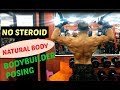 natural bodybuilder posing | 5% BODYFAT SHREDDED