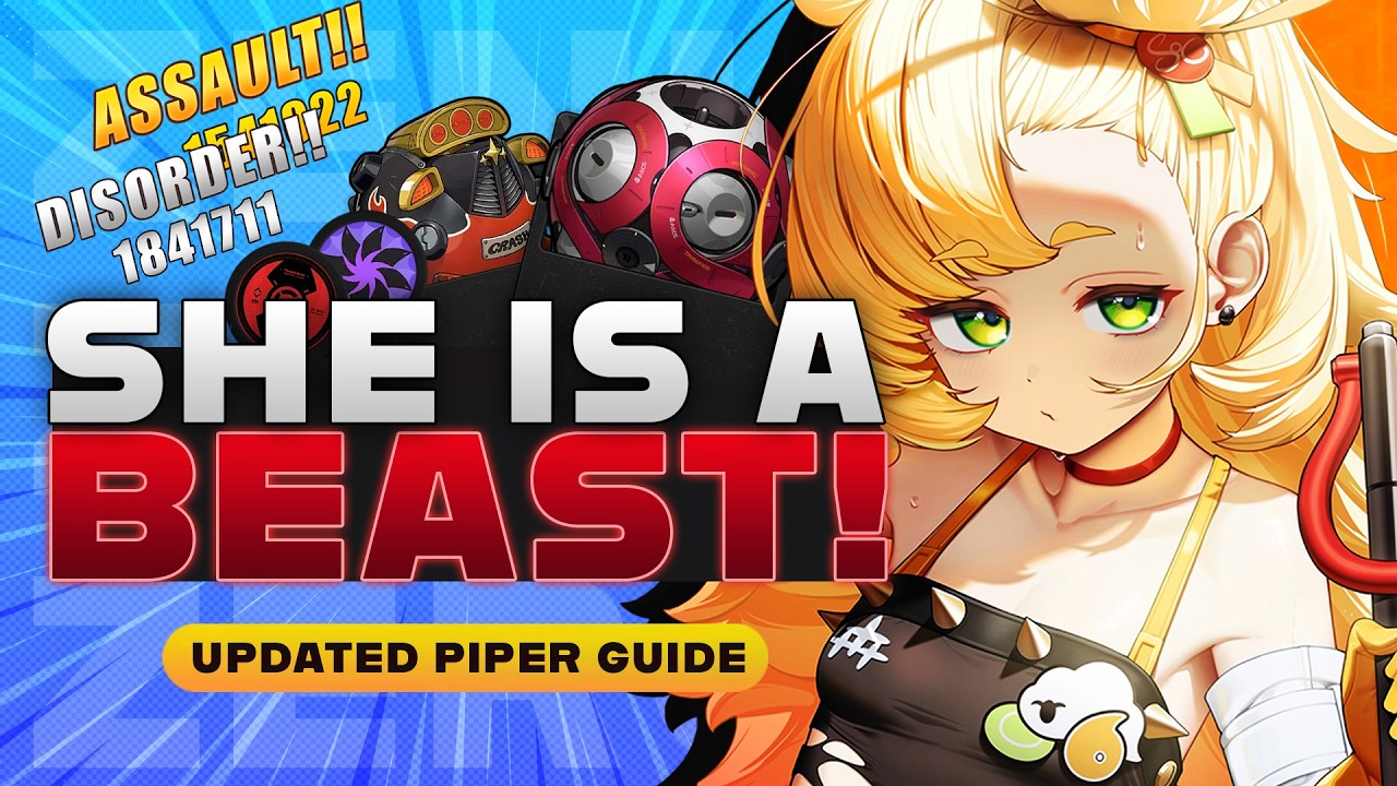 She's actually INSANE! COMPLETE Updated Piper Guide | Best Weapons, Teams and Disk Drives | ZZZ 2.1