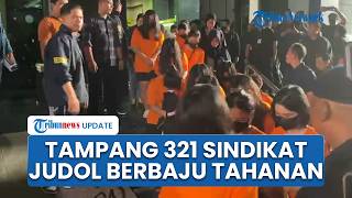 Tampang Ratusan Pelaku Sindikat Judol di Hayam Wuruk Berbaju Tahanan: 320 WNA Digiring ke Rudenim