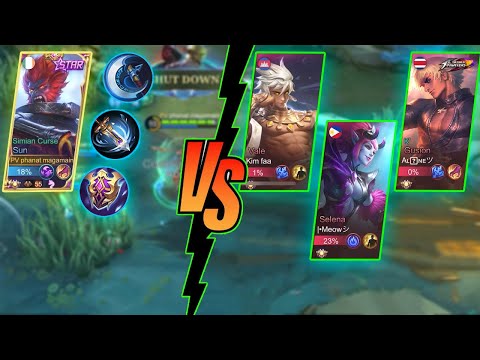 SUN JUNGLE BUILD ASSASIN FOR HYPER || SUN BEST BUILD FOR JUNGLER