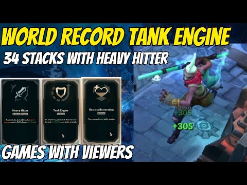 World Record HP Build in ARAM MAYHEM?! 34 Tank Engines Is Actually INSANE