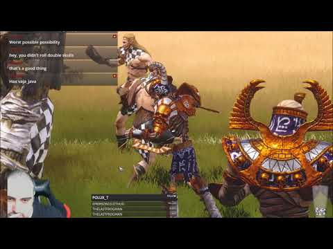 Blood Bowl 2 - Full Gnoblar Team Game 1 - Wood Elves vs. Khemri