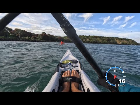 Fenn Blue-Fin S, a fast surfski!