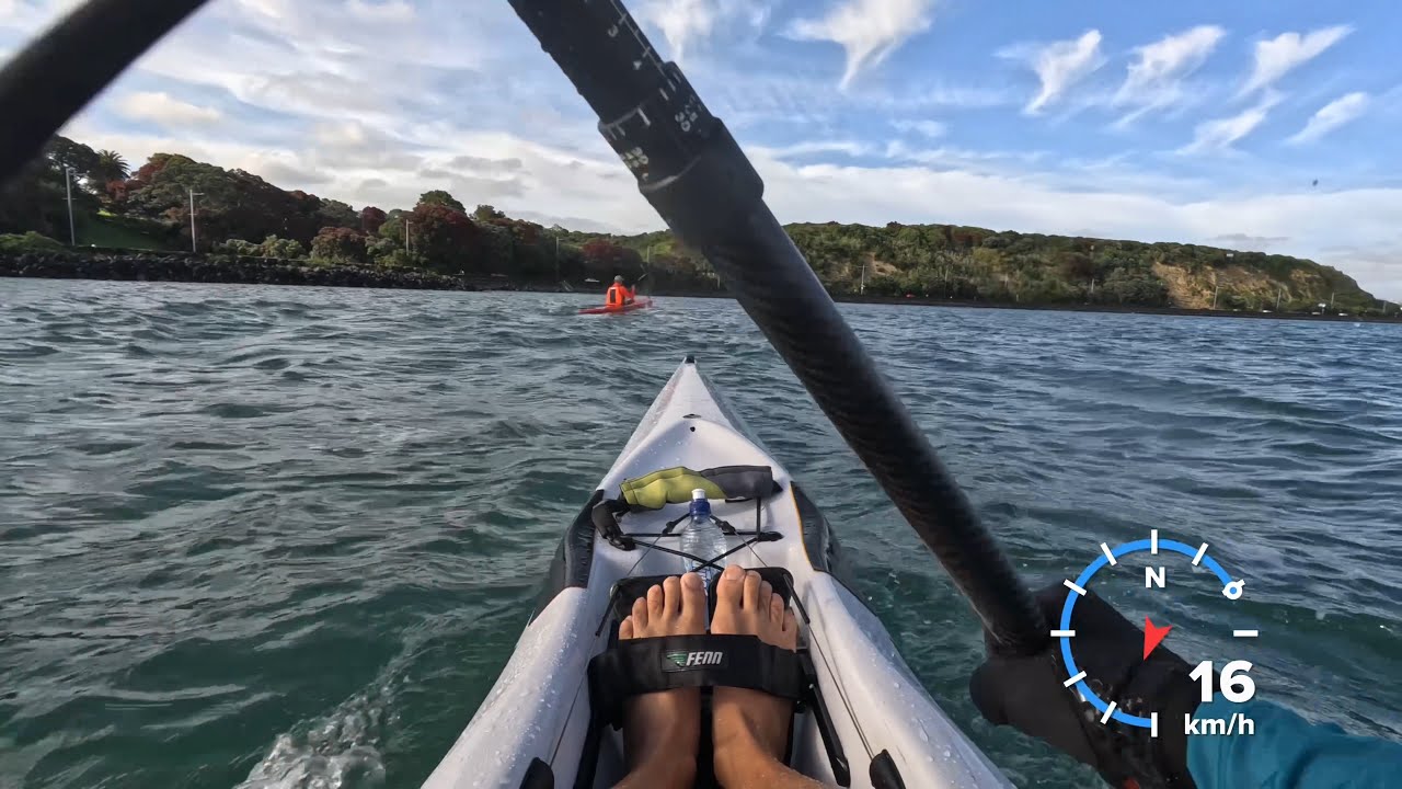 Fenn Blue-Fin S, a fast surfski!