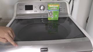 How to clean a Maytag washer