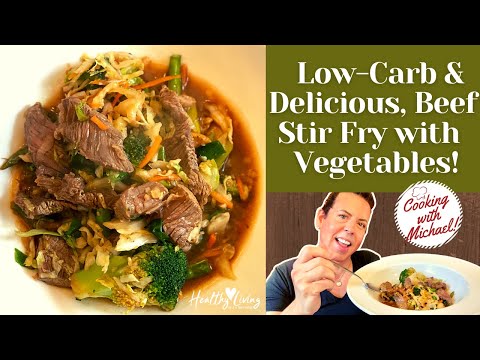 Low-Carb, Asian-Style Beef Stir Fry with Vegetables!
