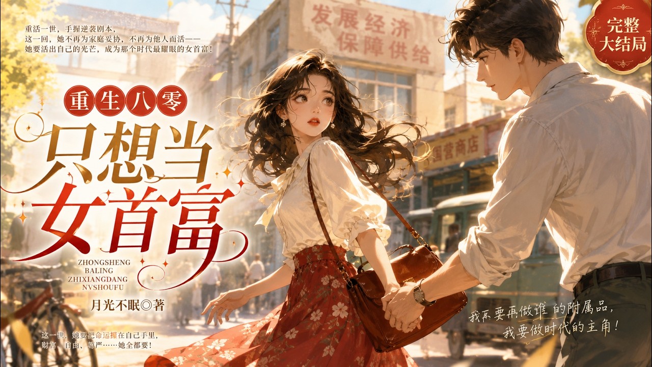 【完结】💕《重生八零只想当女首富》被渣男吞尽家产含恨而终，重生八五年的苏白瑜不再忍让。带母亲?