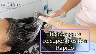 COMO RECUPERAR UM CABELO MUITO RESSECADO E QUEBRADIÇO DE PRIMEIRA? NUTRIÇÃO POTENTE PASSO A PASSO