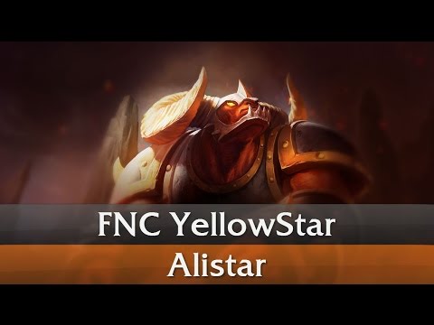 FNC YellowStar - Alistar Support Gameplay Guide [European Challenger][15.06.2016]