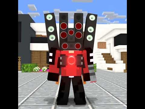 Can you create Titan Speakerman ?  Minecraft Animation #shorts