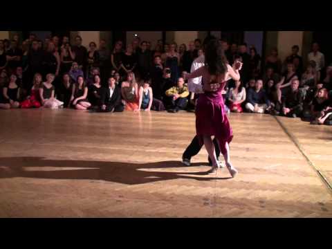 Federico Farfaro & Liesl Bourke,  Frostbite tango 2012,  milonga, tango 2