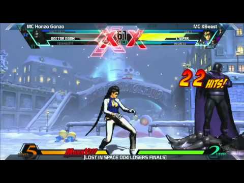 UMVC3: MC Honzo Gonzo vs MC KBeast - Losers Finals - LOST IN SPACE 004