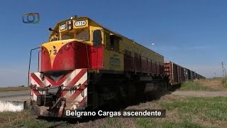 preview picture of video 'Tren de Belgrano Cargas rumbo a Jesús María cerca de Apeadero Kilómetro 745'