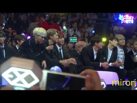 171201 BTS @ 2017 MAMA　歌手席 5