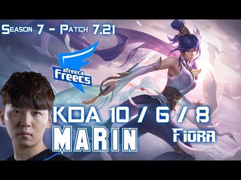 AFs MaRin FIORA vs EKKO Top - Patch 7.21 KR Ranked