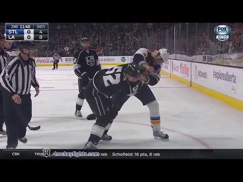 Robert Bortuzzo vs Luke Schenn