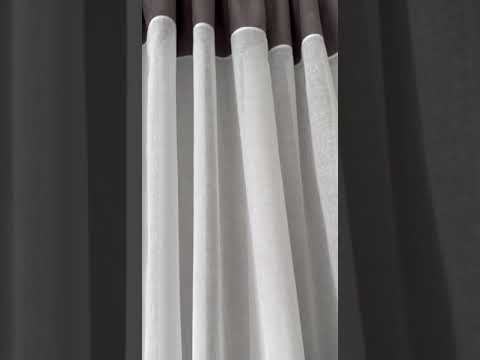 Миниатюра изображения товара Гардина Ника Зварико 777175 400x175-125 (белый/темно-серый 300)