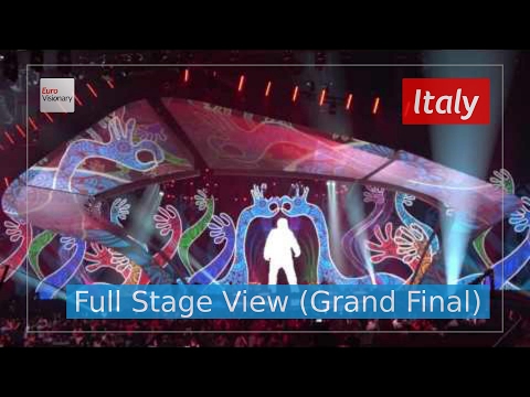 Occidentali's Karma - Italy (Full Stage View) - Francesco Gabbani - Eurovision 2017 - Final