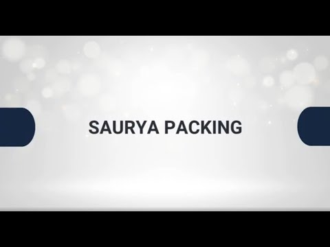 About Saurya Packing