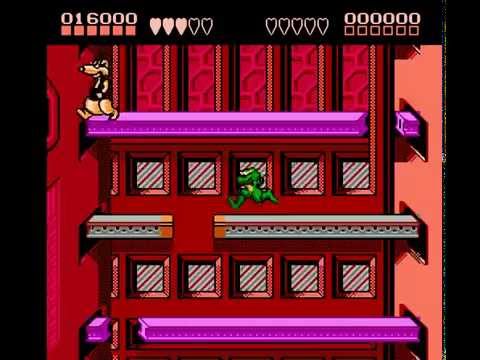 Battletoads NES: Level 10 - Rat Race