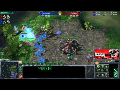 E10G2 - ZvP - David vs ONEwbc - Using aggression to counter cheese