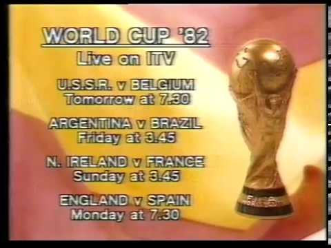 30 June 1982 TVS - World Cup 82, Friday menu, ads & Spyro Gyra