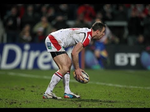 Tommy Bowe bursts through for Second Try - Ulster v Newport Gwent Dragons 28th February 2014
