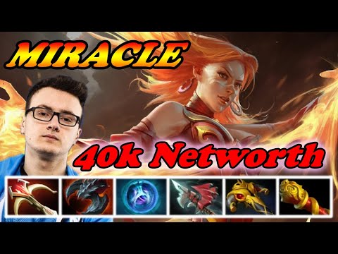 Miracle Lina god tier Carry ft Sumail Earth Spirit mid | MIRACLE Dota 2