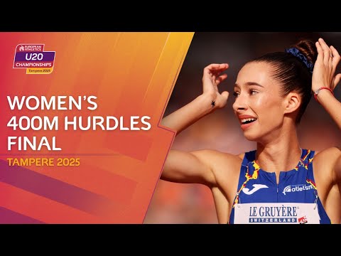 WINNING margin of 0.01! 🥵 Women's 400m hurdles final replay | Tampere 2025