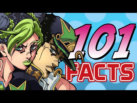 101 JoJo's Bizarre Adventure Facts That You Probably Didn't Know! (101 Facts) | Parts 1 - 8