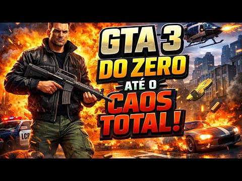 “Revivendo GTA 3 – O Começo da Lenda”  “GTA 3 Clássico | Jogando Como Antigamente”  “G