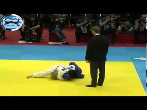 Judo Grand Prix Dusseldorf 2013 Semifinal -57kg HIRAI Nozomi (JPN) - FRANSSEN Juul (NED)