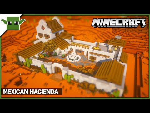 Ultimate Minecraft Hacienda Build Guide!