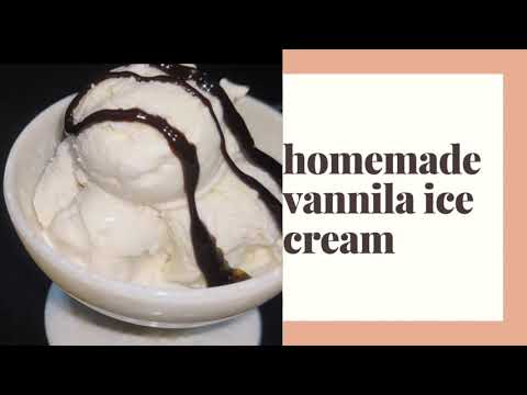 Homemade Vannila Ice cream