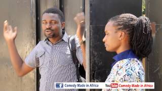 My wife u are ploting to kill me. African comedy