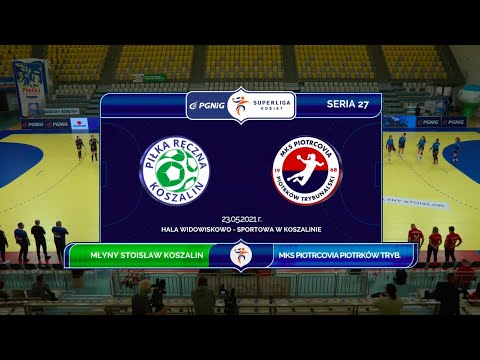 27. seria Młyny Stoisław Koszalin - MKS Piotrcovia Piotrków Trybunalski [skrót]