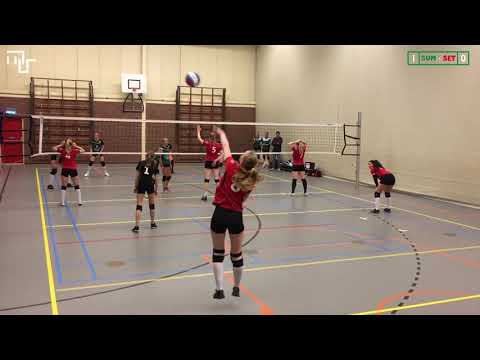 Volleybal Dames Promotieklasse D: S.V.M. D1 - Ten Brinke Set Up (IJsselmuiden) D1 [25-10-2021]