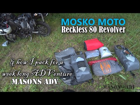 How I pack the Mosko Moto R80 for ADVenture