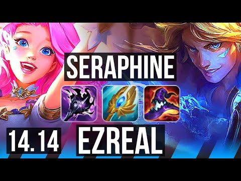 SERAPHINE vs EZREAL (MID) | 6k comeback, 7/3/17, 800+ games | EUW Grandmaster | 14.14