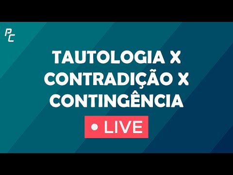 TAUTOLOGIA x CONTRADIÇÃO x CONTINGÊNCIA