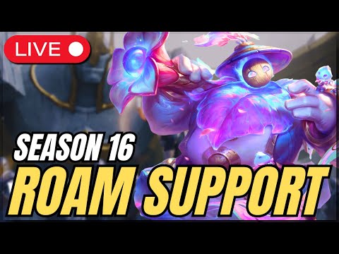 HOW TO CARRY WITH ROAMS IN SEASON 16 WITH SUPPORT! - Educational Games on Main Account