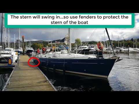 RYA Day Skipper: Boat Handling - Stern spring