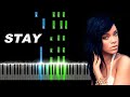 Rihanna - Stay ft. Mikky Ekko Piano Tutorial