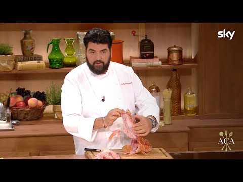 Spaghetti scorfano e friggitelli di Chef Cannavacciuolo – Antonino Chef Academy | Seconda stagione