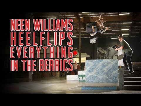 Neen Williams Heelflips Everything in The Berrics