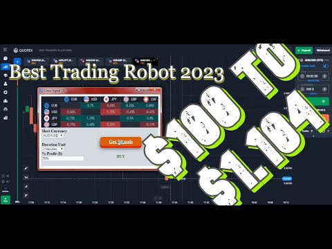 Best Trading Robot on Binary Options - $100 to $1 104 - Work 100% Succes